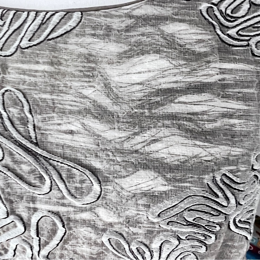 Lafayette 148 Shimmer Squiggle Pattern Sleeveless… - image 6